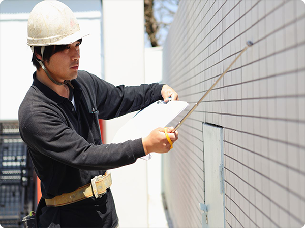 現地での調査